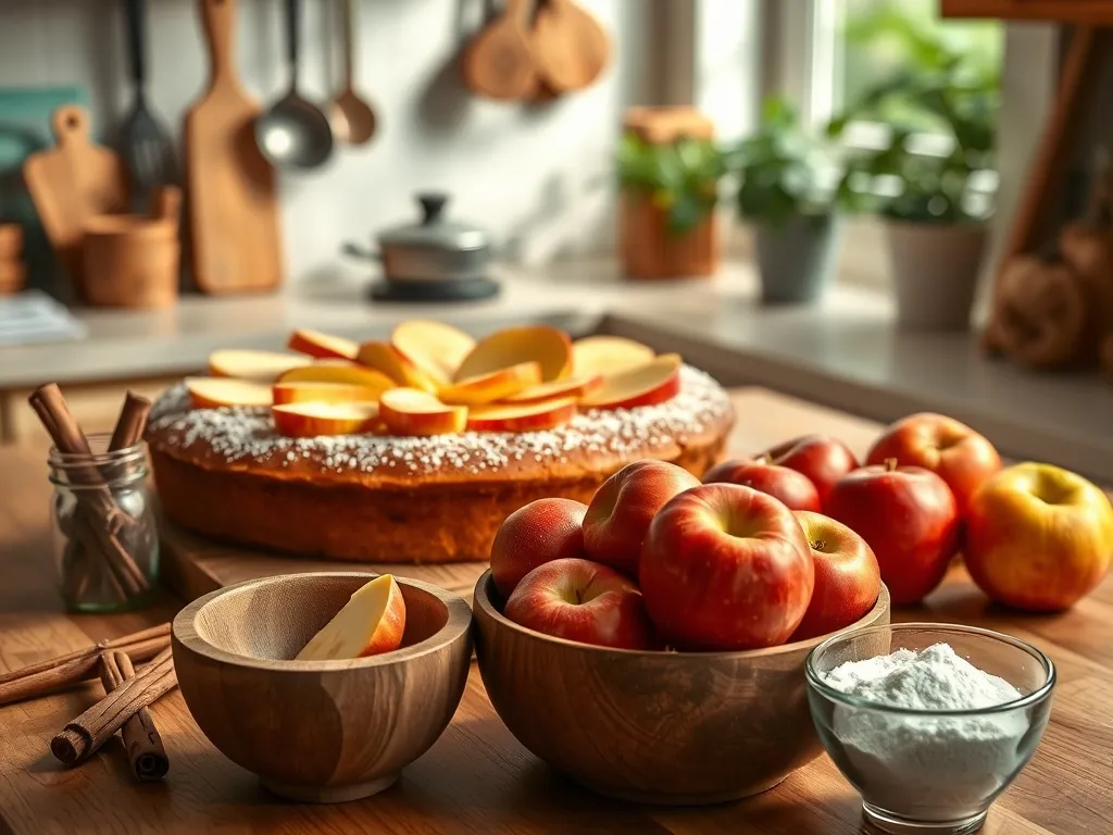 Ucierane ciasto z jabłkami – przepis na pyszny wypiek