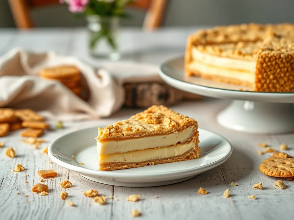 Ciasto z krakersami i masą budyniową – przepis na pyszny deser