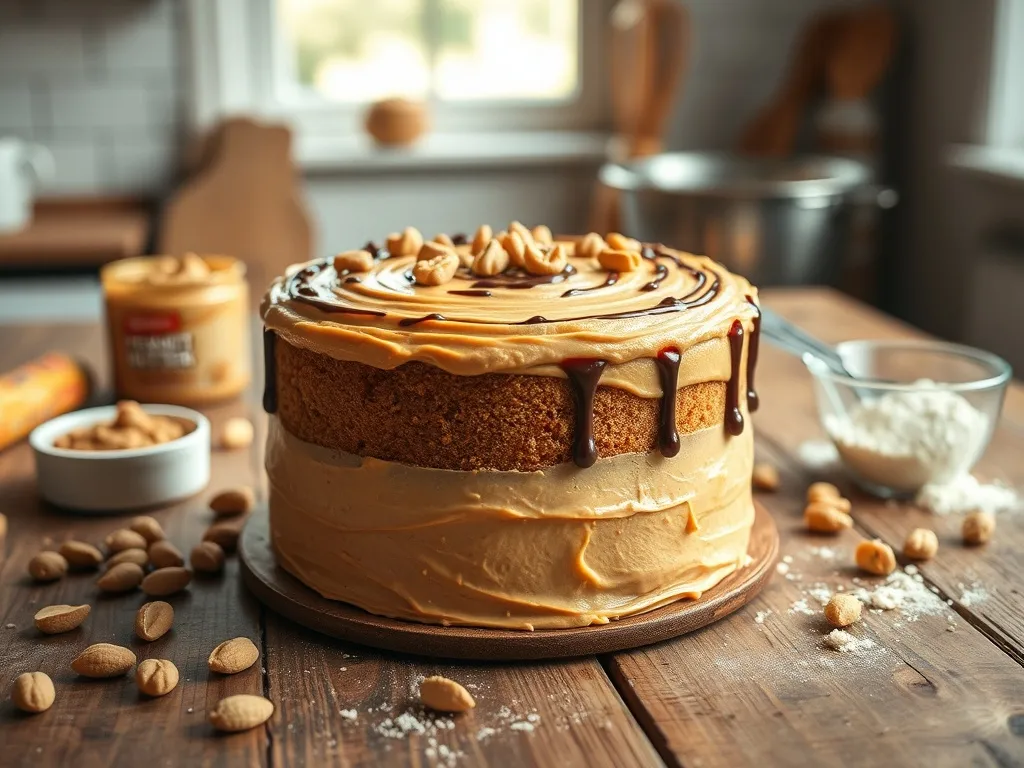 Wilgotne ciasto z masłem orzechowym – przepis i porady kulinarne