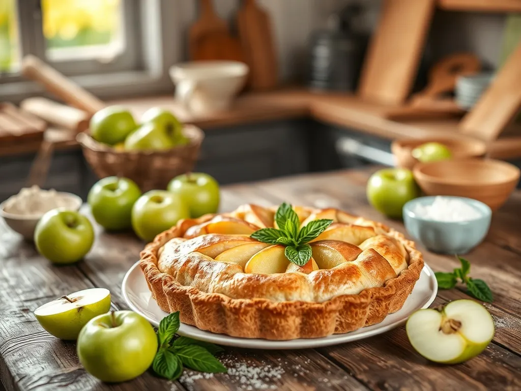 Ciasto z połówkami jabłek – przepis na pyszną szarlotkę