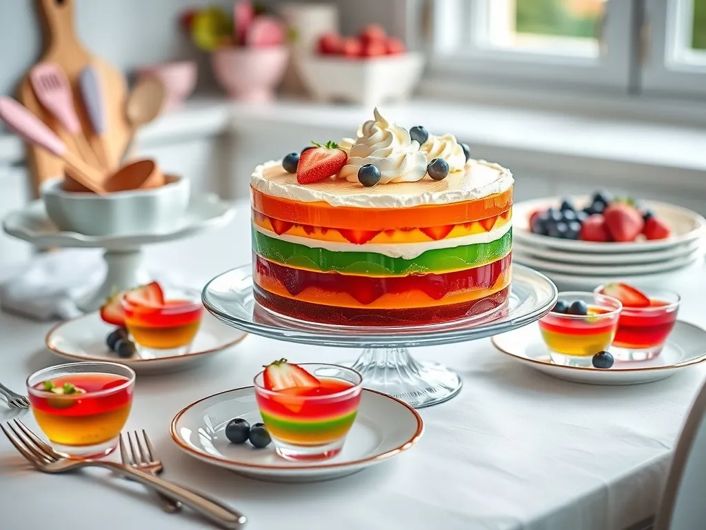 Ciasto z galaretką bez pieczenia – przepis na pyszny deser