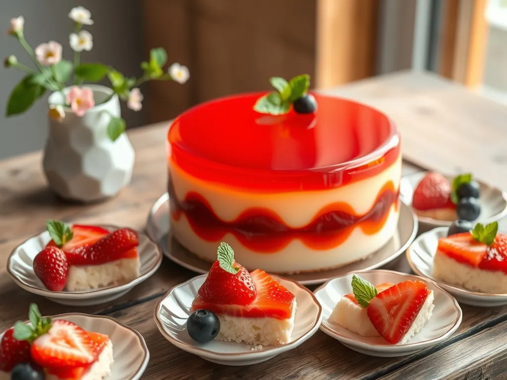 Ciasto z galaretką i budyniem – przepis na pyszny deser