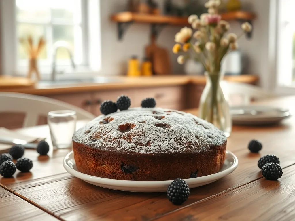 Szybkie ciasto z jeżynami – przepis na pyszny deser