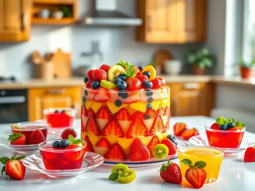 Ciasto z galaretką i owocami – przepis na pyszny deser