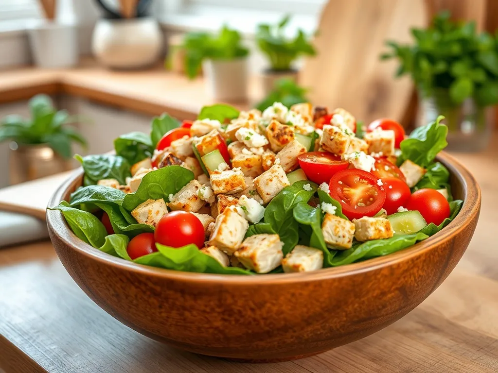 Tradycyjna sałatka z kurczakiem – przepis na pyszne danie