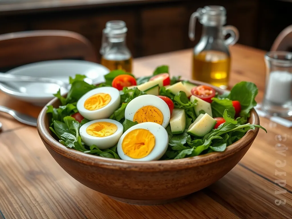 Sałatka z jajkiem i awokado – przepis, składniki, przygotowanie krok po kroku