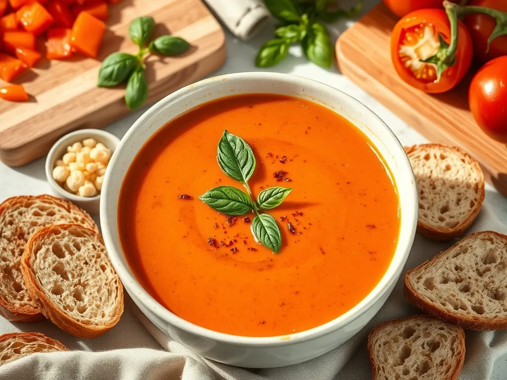 Zupa krem z papryki i pomidorów – przepis na pyszne danie