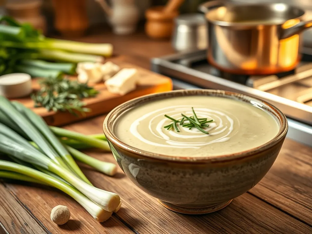 Zupa krem z pora z serkiem topionym – przepis na pyszne danie