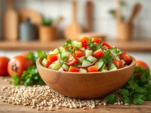 Lekka sałatka z jajkiem – przepis na zdrową przekąskę