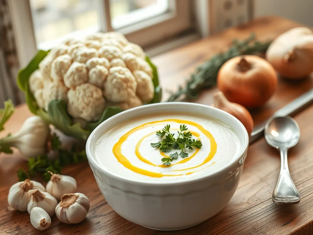 Krem z kalafiora – przepis na pyszną zupę kremową