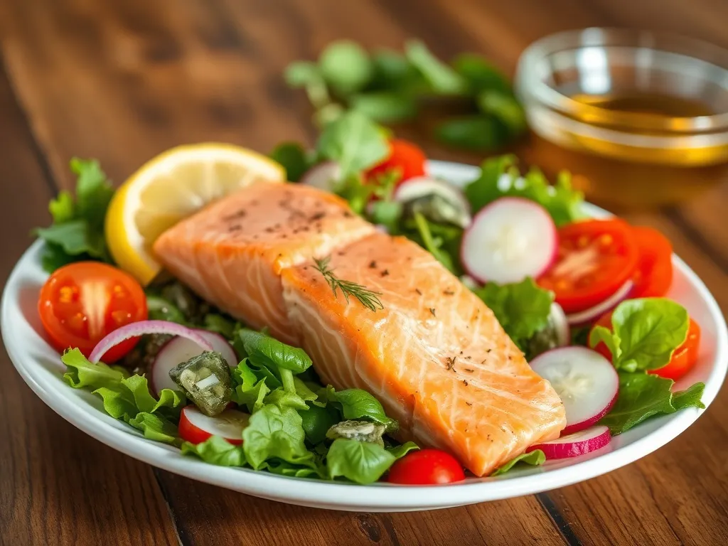 Najlepsza sałatka z łososiem – przepis, składniki, przygotowanie