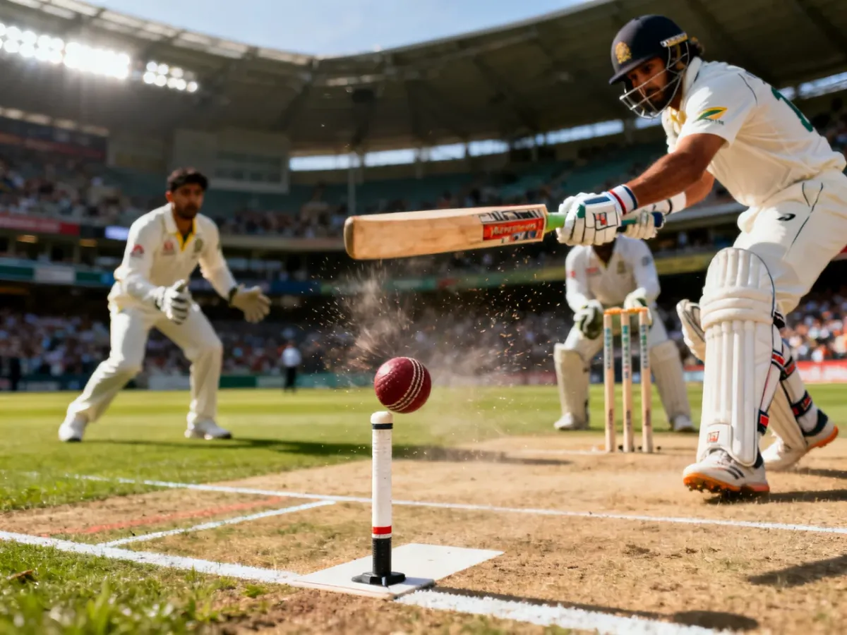 Piłka trafiająca w wicket i eliminująca batsmana